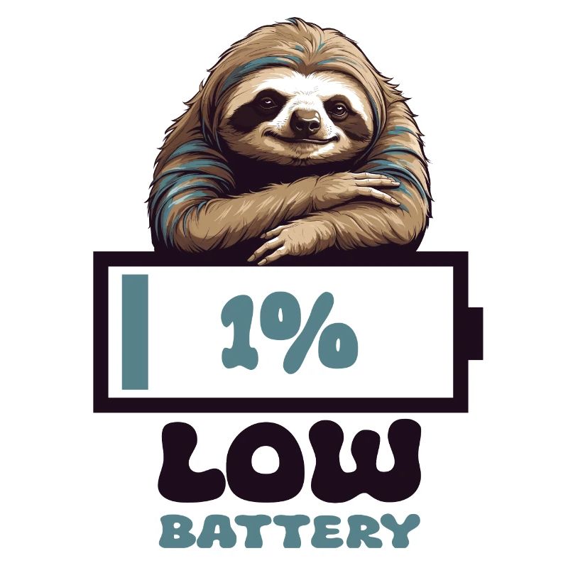 Sloth Empty Battery