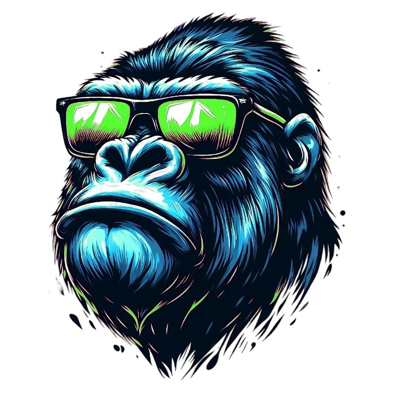 Gorillas with Sunglasses