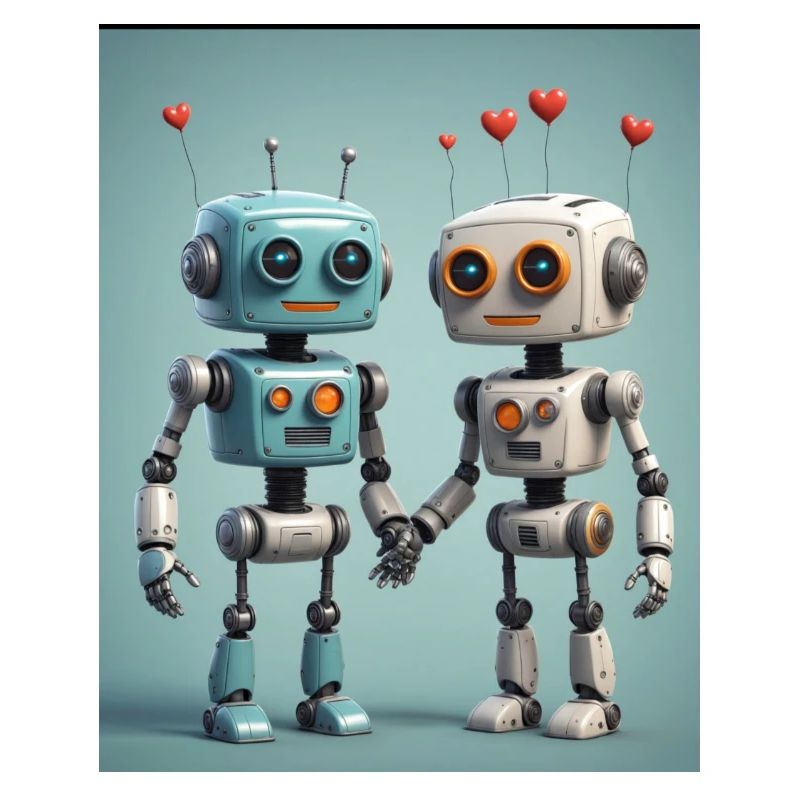 Roboter Pärchen