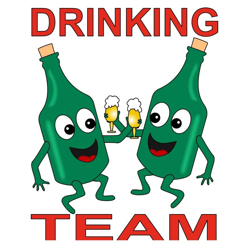 Mischievous Beer Bottles Drinking Team