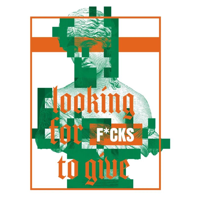 Statue with Attitude Statement Design