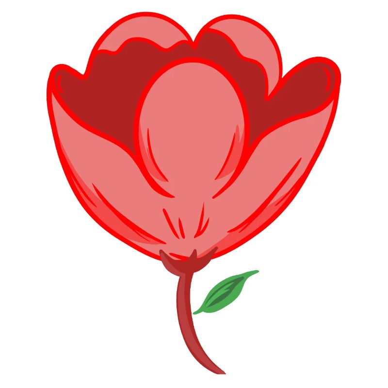 Fleur rouge