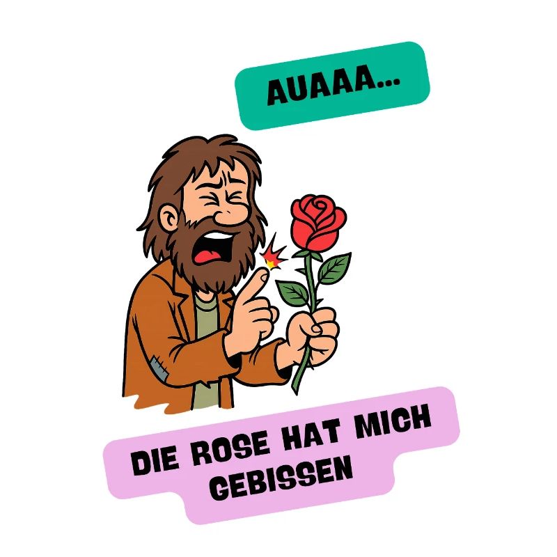 The rose bites the rose has bitten me