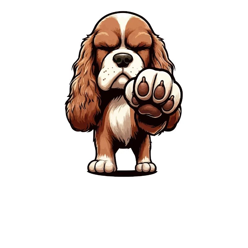 Sprich mit der Pfote Cocker Spaniel Cockerhund