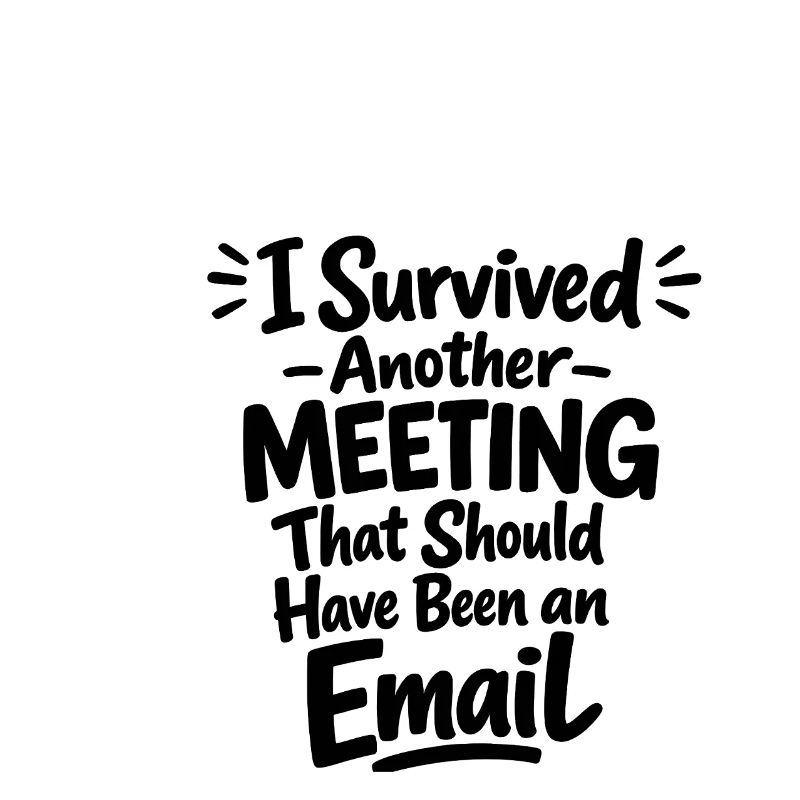 Drôle d’humour au bureau Conception des e-mails