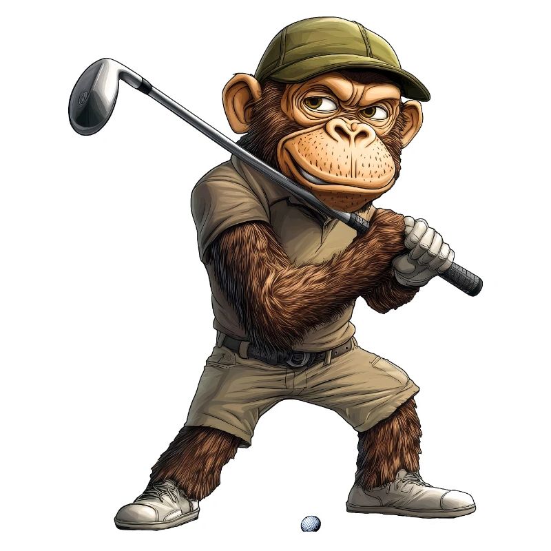 Monkey Golf / Golfeur Monkey