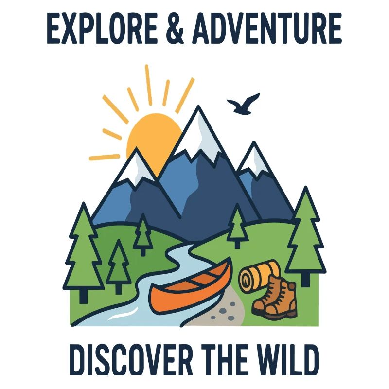 Explore Adventure Discover The Wild Canoe