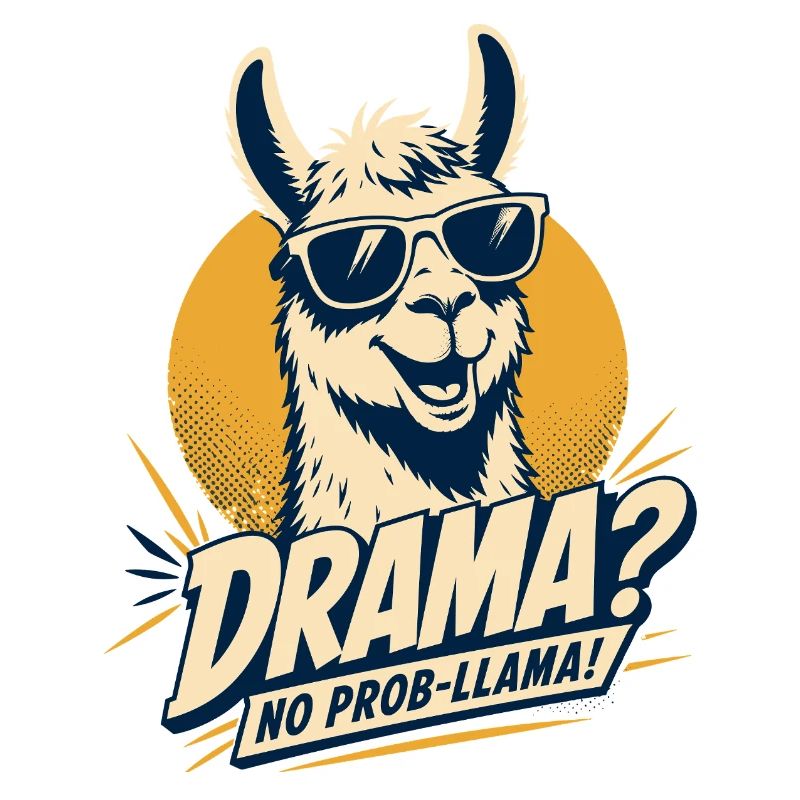 Drama No Prob Llama Humor