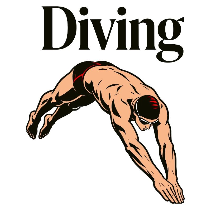 Plongeon, plongeon, natation