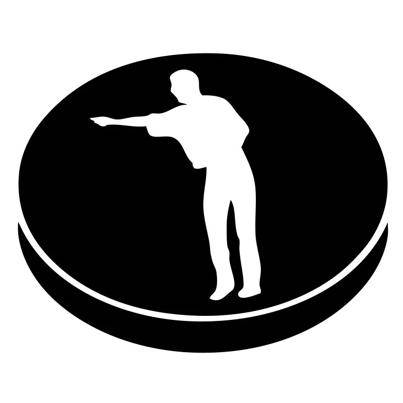board game puck logo player1