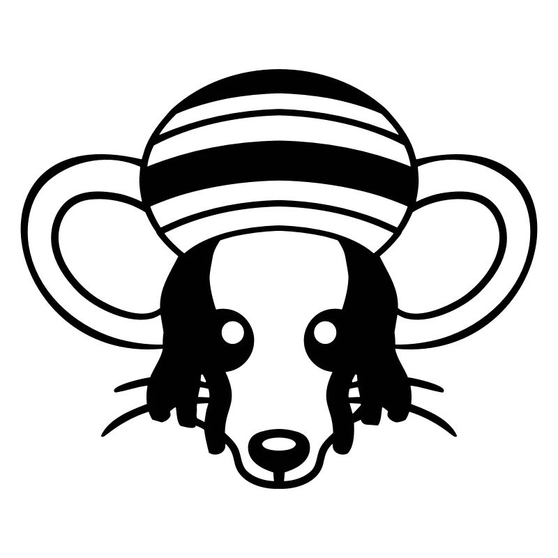 Mouse Raggae Jamaica Hat Rasta Lure Chill Hat
