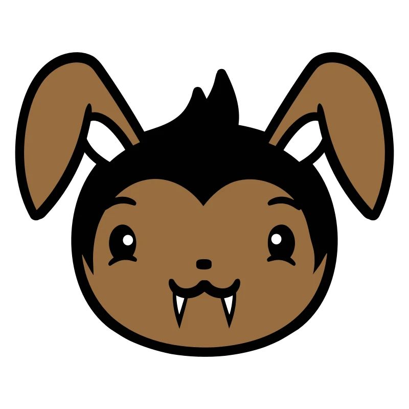 Bunny Vampire Sharp Long Teeth Halloween Costume