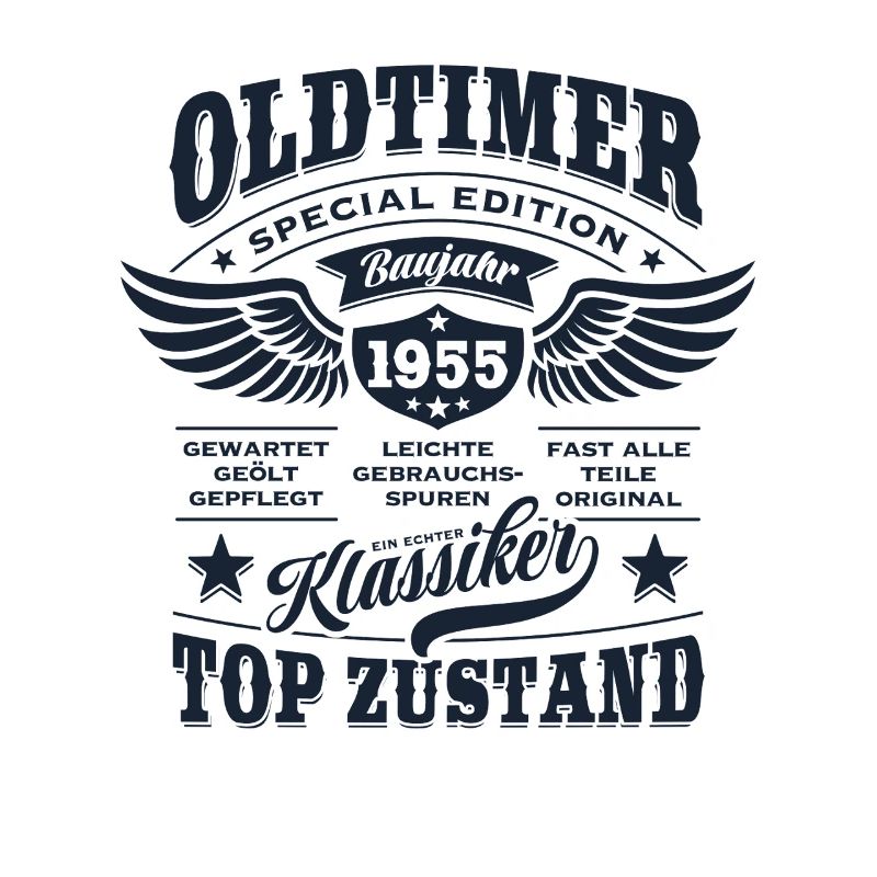 Oldtimer Baujahr 1955 - Geburtstag - Geschenk