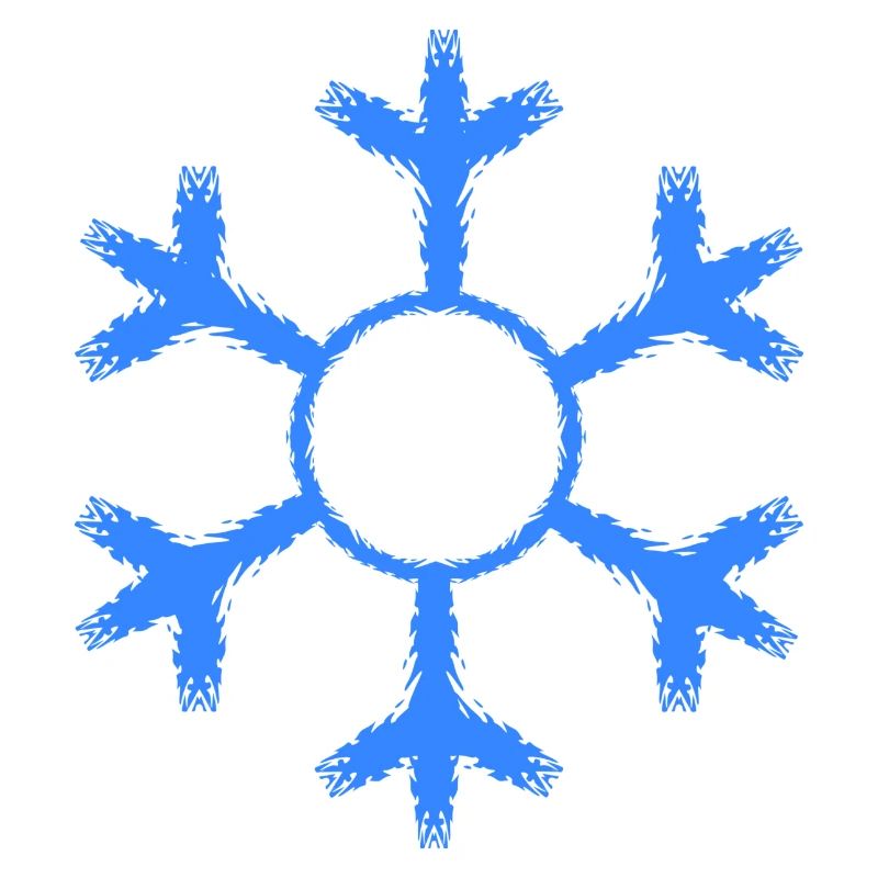 Snowflake winter cold cold