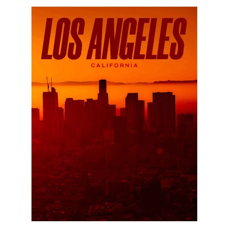 LA Sunset Skyline