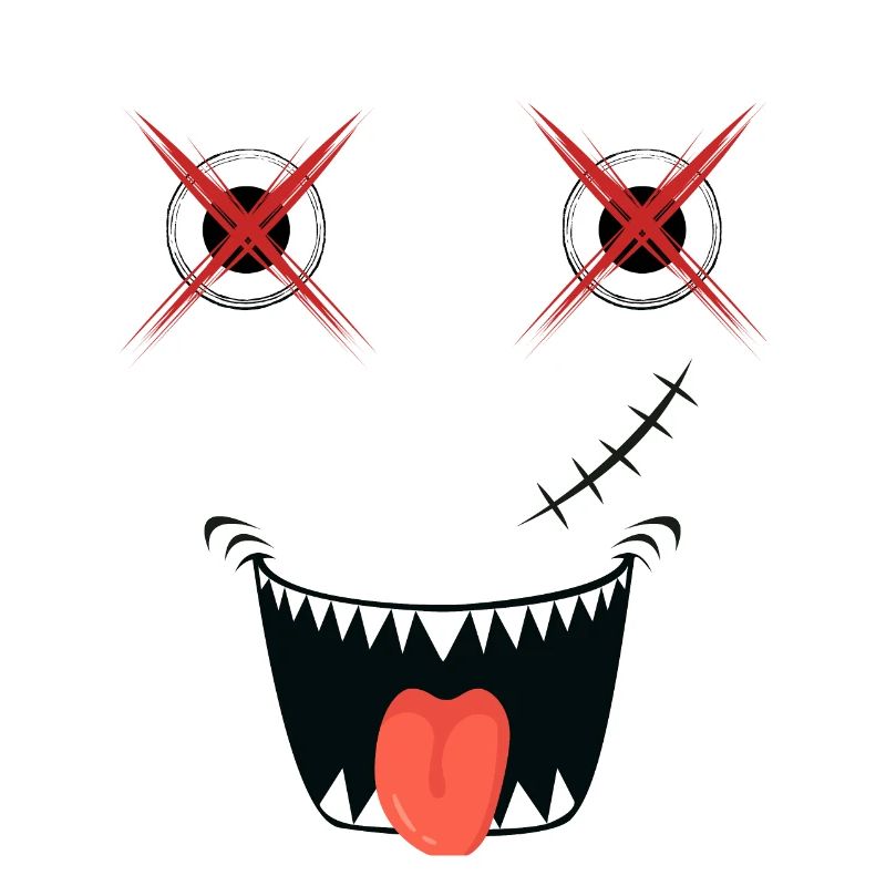 Design effrayant d’Halloween