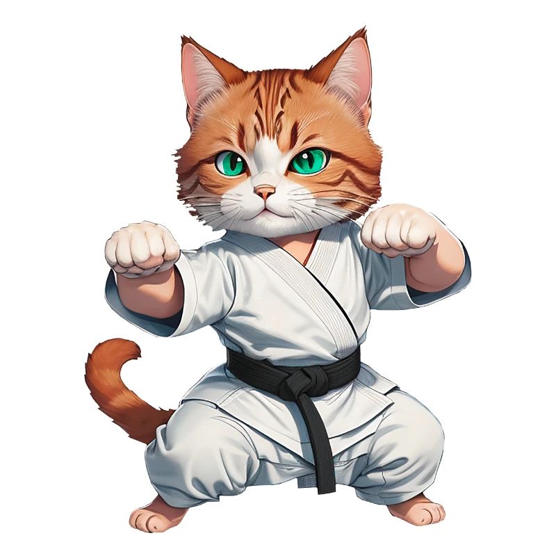 Karate Cat - Kung-Fu Cat