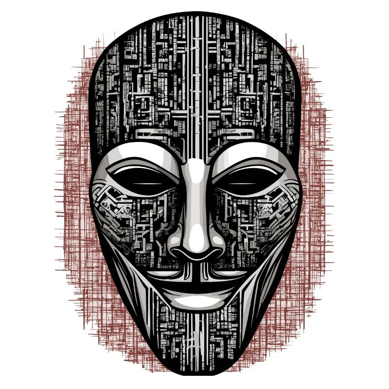 Masque de hacker anonyme