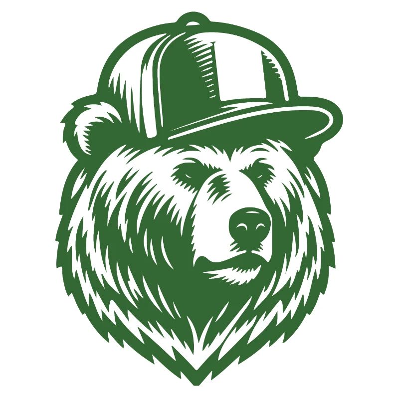 Cool Grizzly (Green)