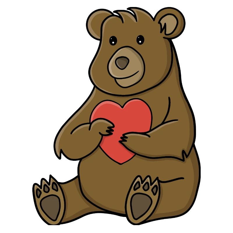 Bear in love
