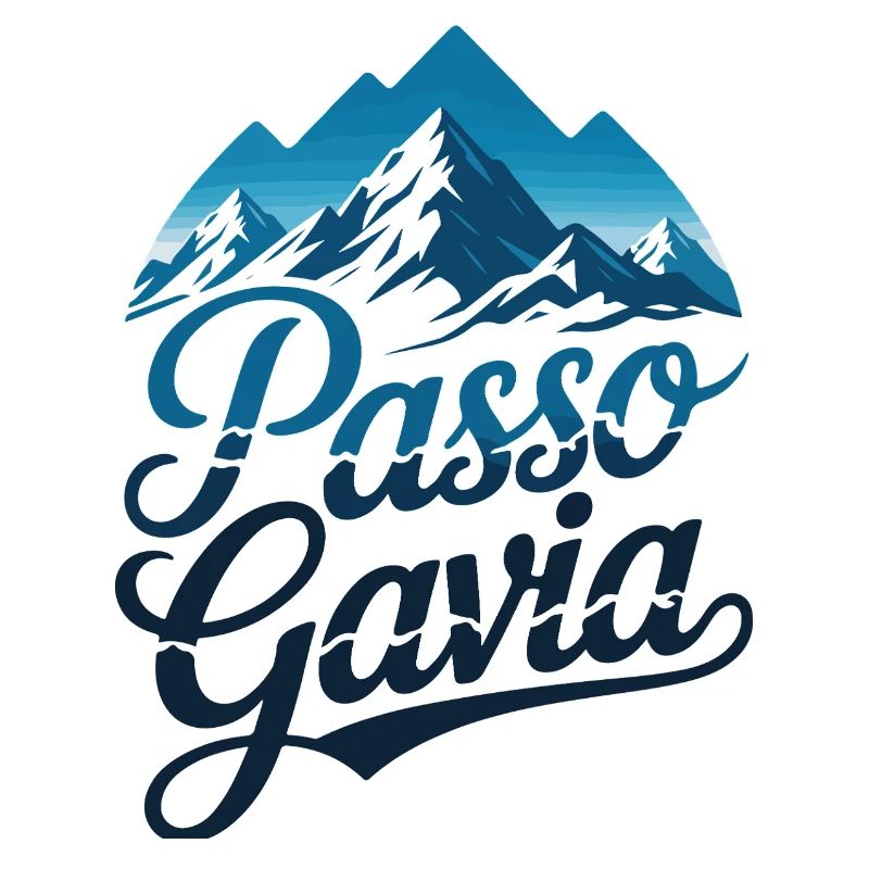 Passo Gavia Script Snow Peak Art