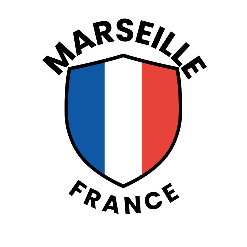 Bouclier du drapeau de Marseille