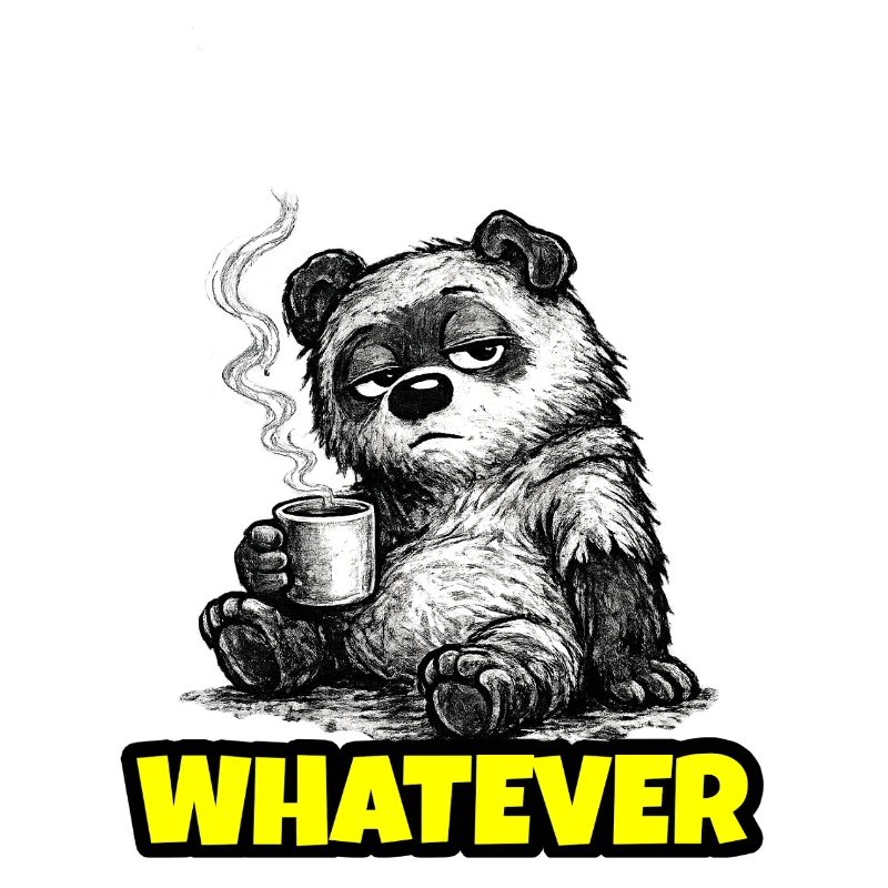 Whatever – Grumpy Bear Coffee (Sketch)