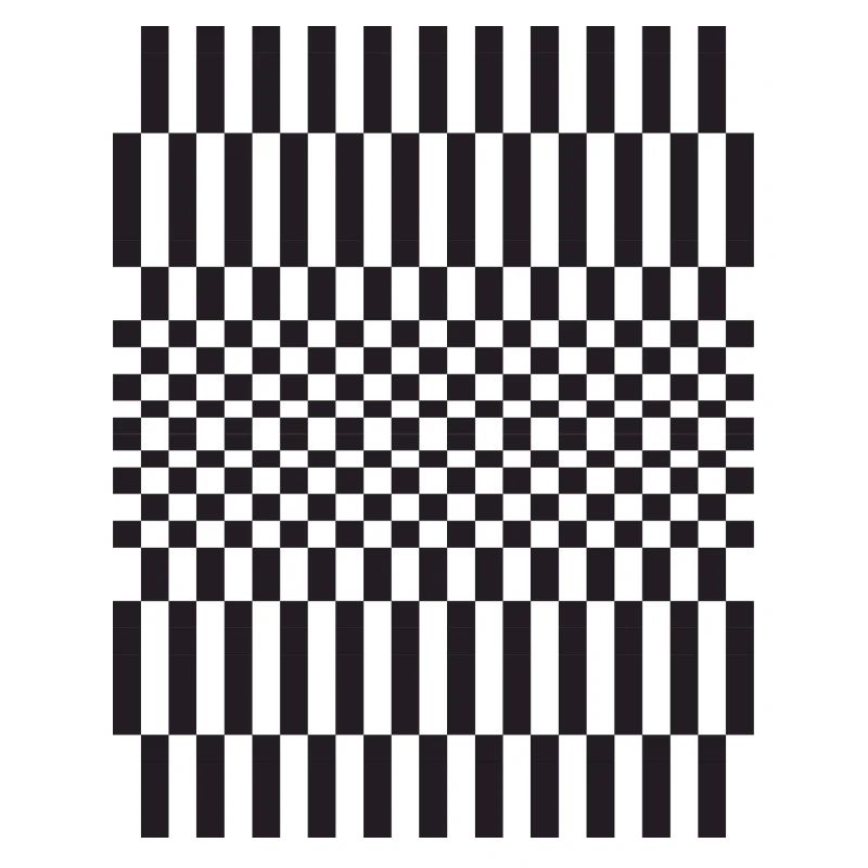 Geometric chessboard Grid Pattern