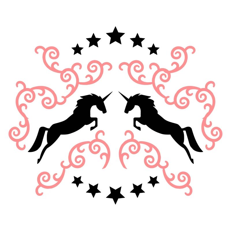 Jumping Unicorns -Springende Einhörner