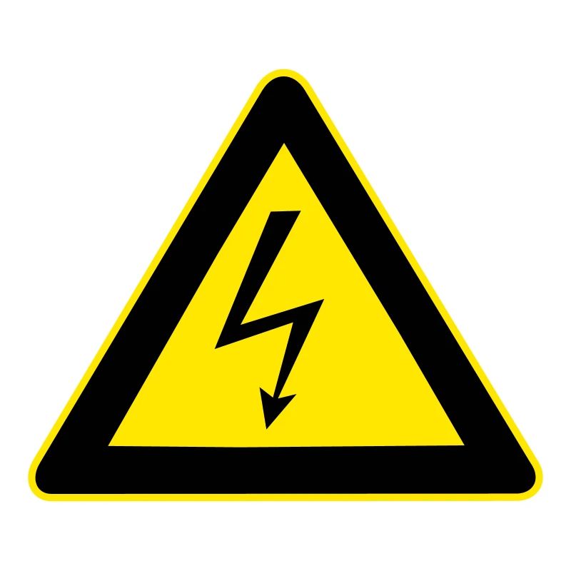 High Voltage Warning