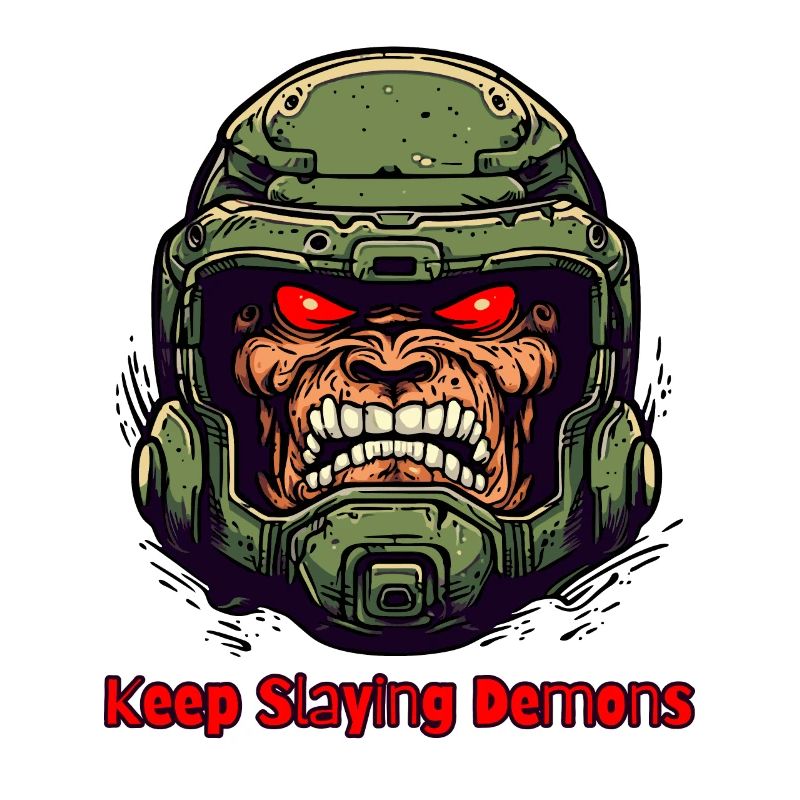 Damn: "Keep destroying demons" type