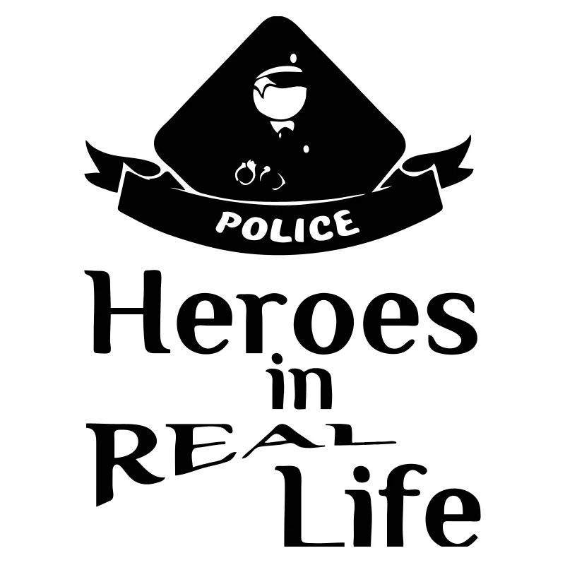 Heroes in Real Life (Polizei) Geschenk