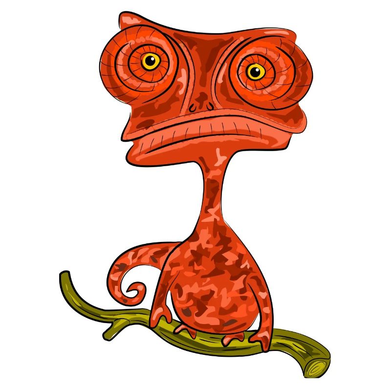 Chamaeleon Exotisch Geschenkidee