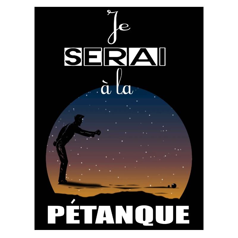 I'll be at pétanque