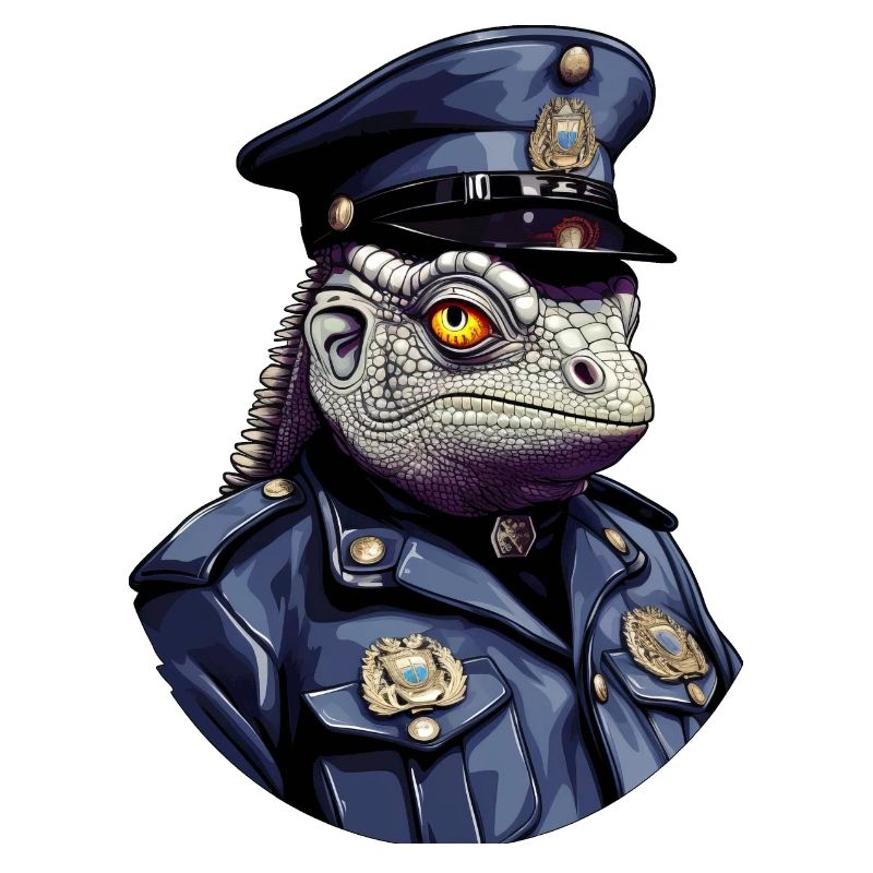 Chamäleon Polizei