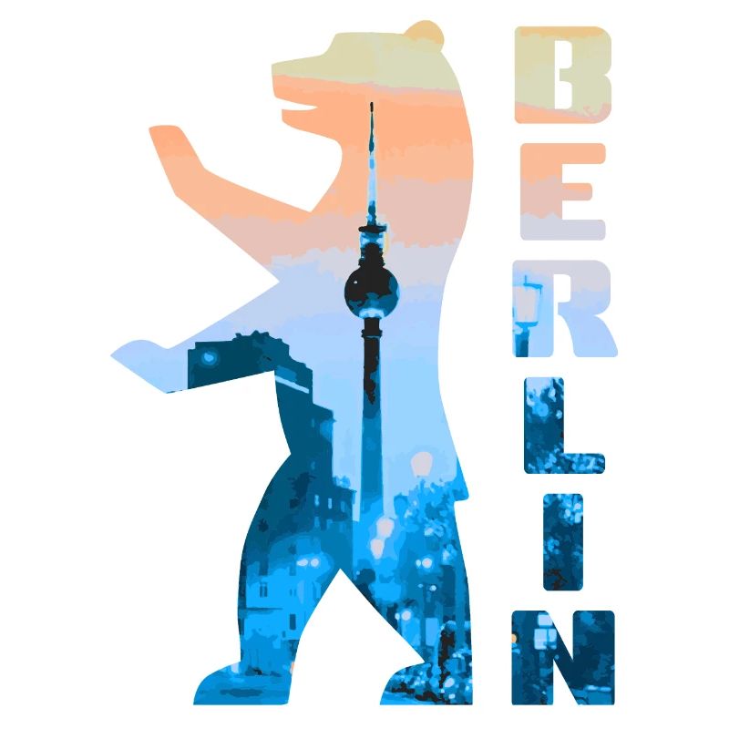 Berlin Bear Silhouette