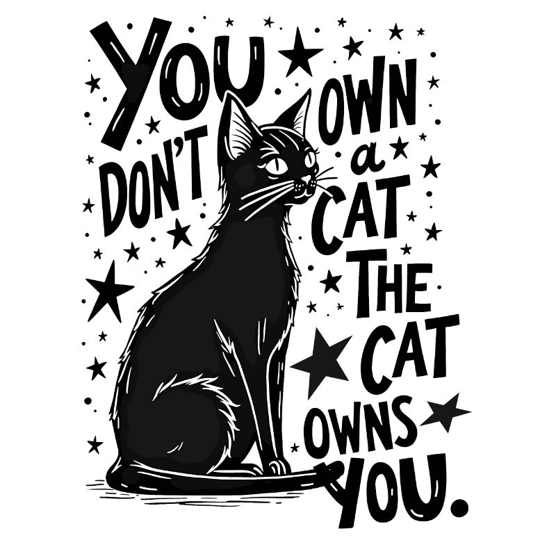 VOUS N’AVEZ PAS DE CHAT, C’EST LE CHAT QUI VOUS POSSÈDE