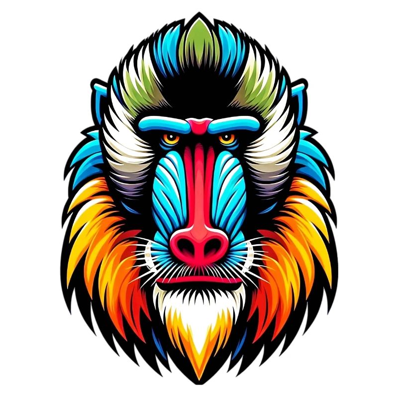 Mandrill-Affe