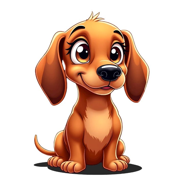 Teckel mignon - Teckel drôle