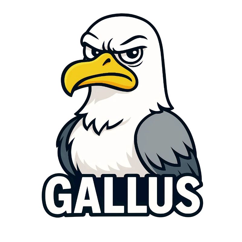 Bold Eagle Mascot Illustration