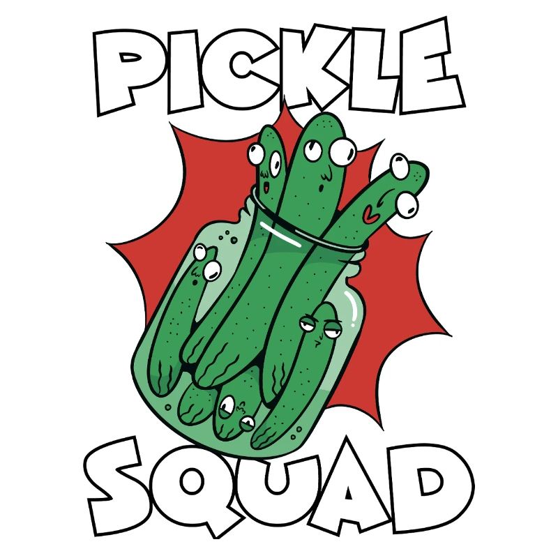 Pickle Squad Gurken Team Gurkenglas Gurkentruppe