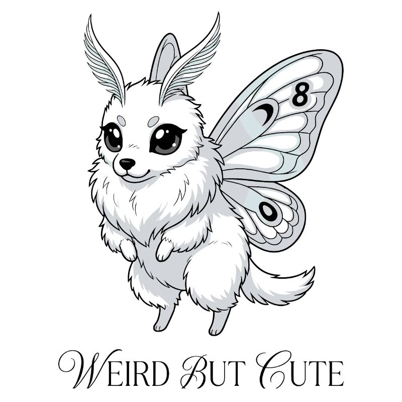 Un papillon étrange mais mignon du 8e anniversaire