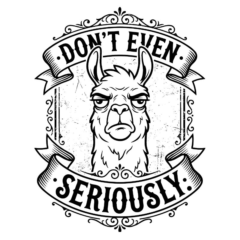 Ne faites même pas - Lama Design