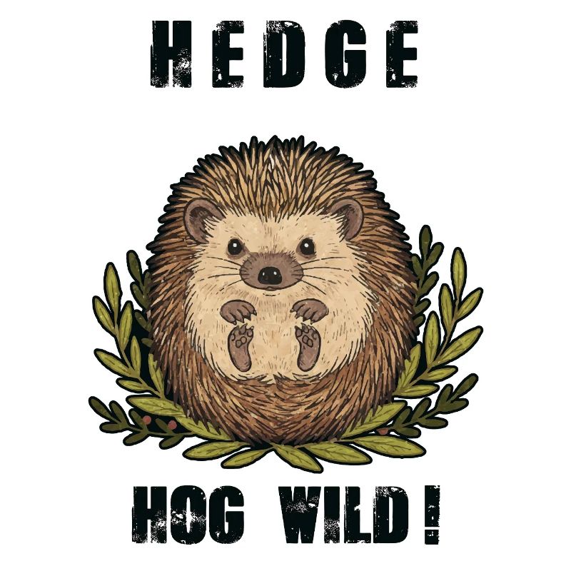 Hérisson Hedge Hog Wild Mignon