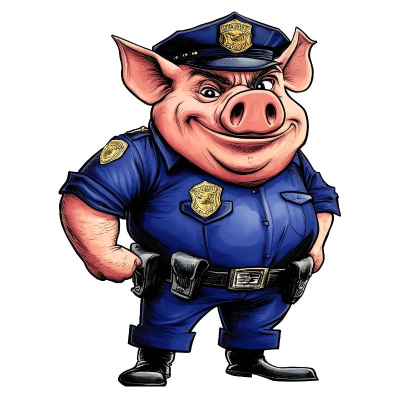 Cochon policier
