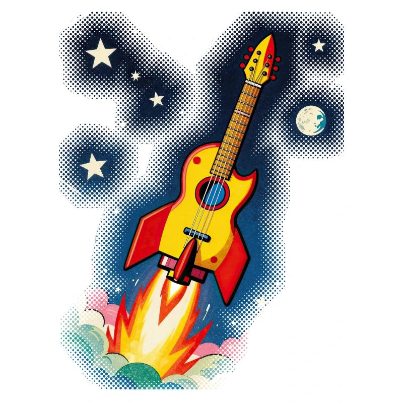 Guitare spatiale