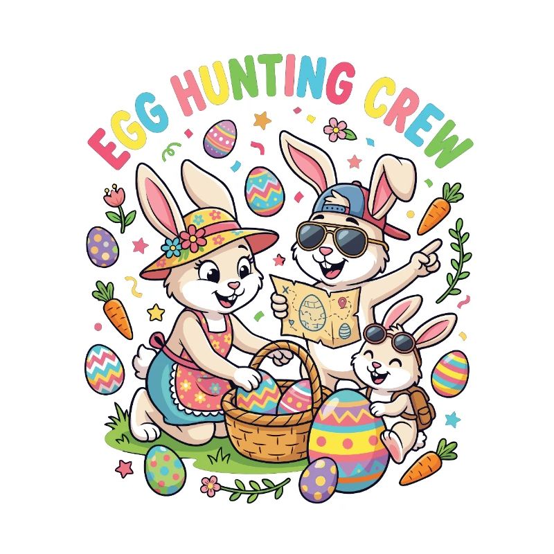 Hoster Bunny Family - Egg Collector