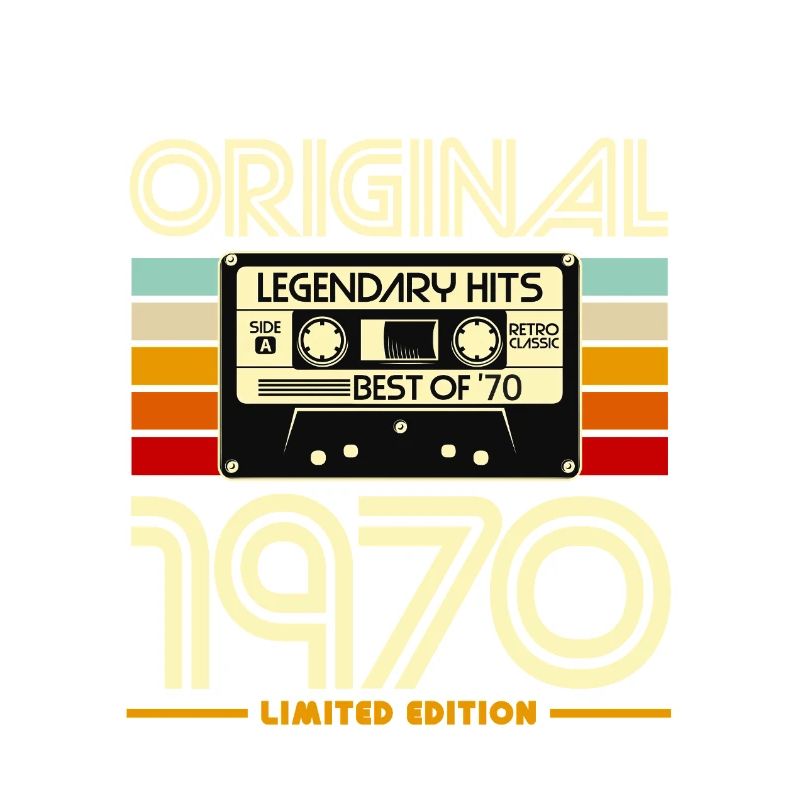 Original 1970 Édition Limitée Cassette