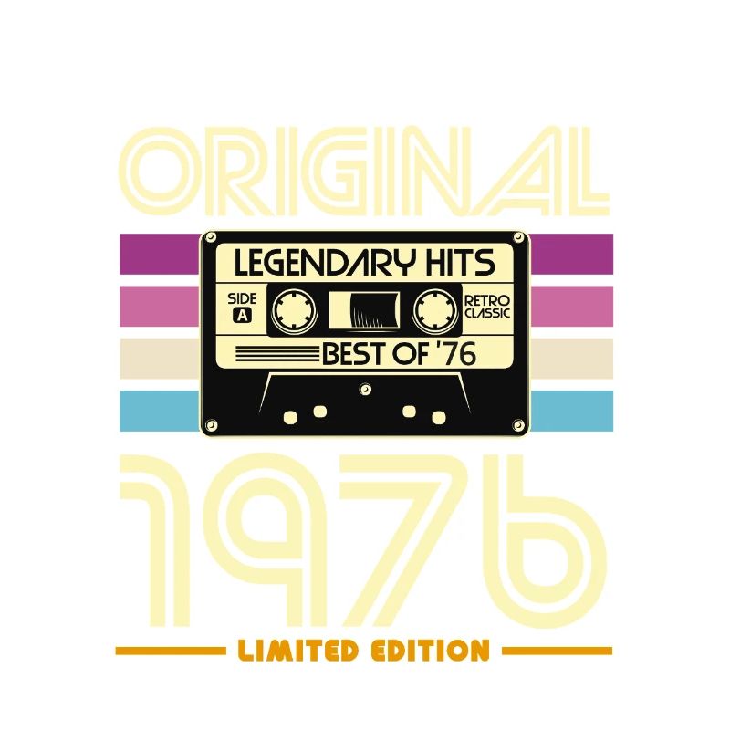 Cassette Retro 1976 Edition