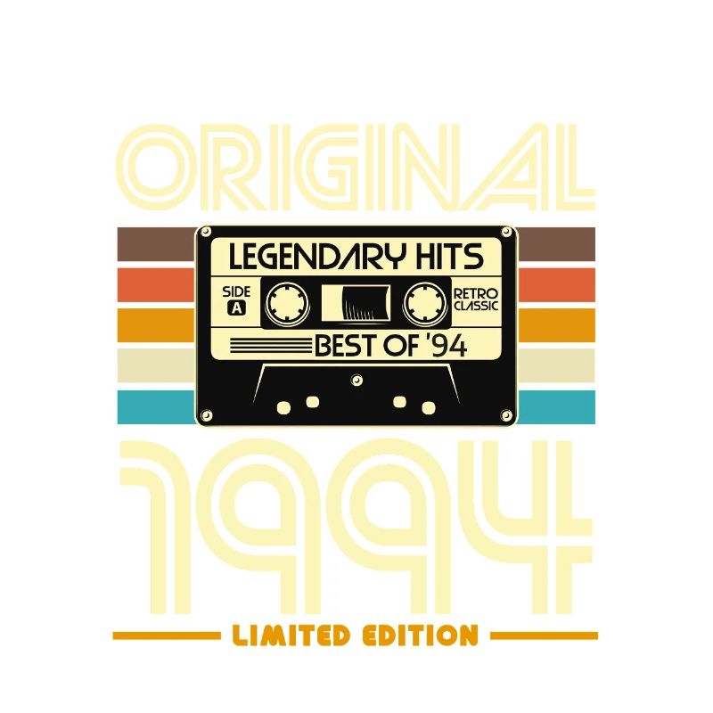 Original 1994 Cassette Rétro Édition Limitée